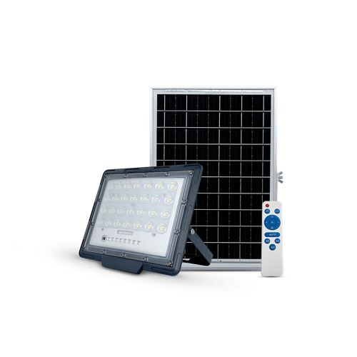 Proyector LED Solar 100W con control