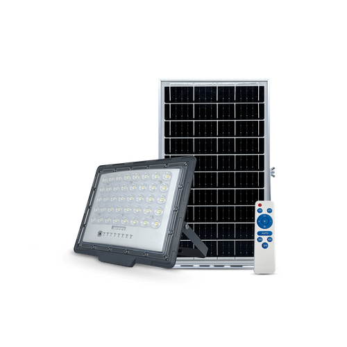 Proyector LED Solar 200W con control 