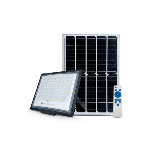 Proyector LED Solar 300W con control 